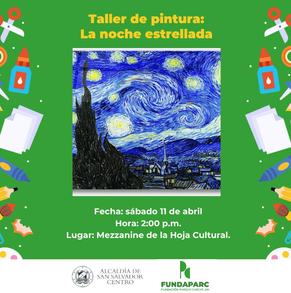 Taller De Pintura: "La noche estrellada" de Van Gogh.