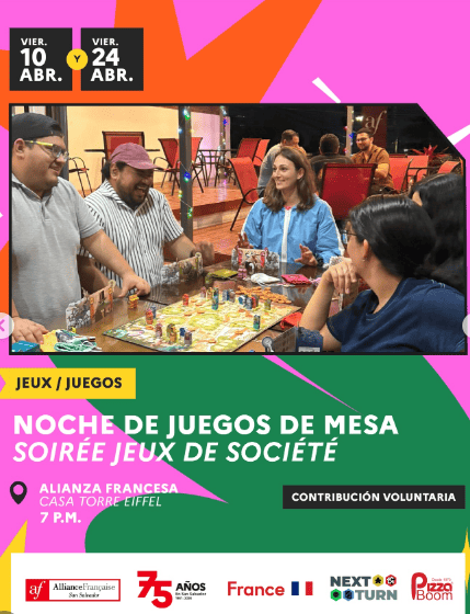 Noche De Juegos De Mesa