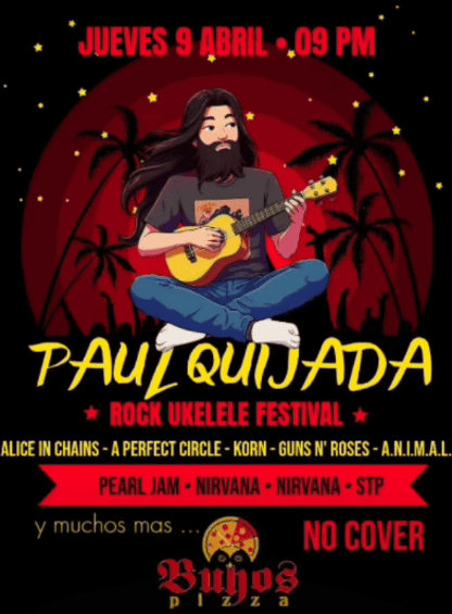 Rock en versión tropical 🌴☀️