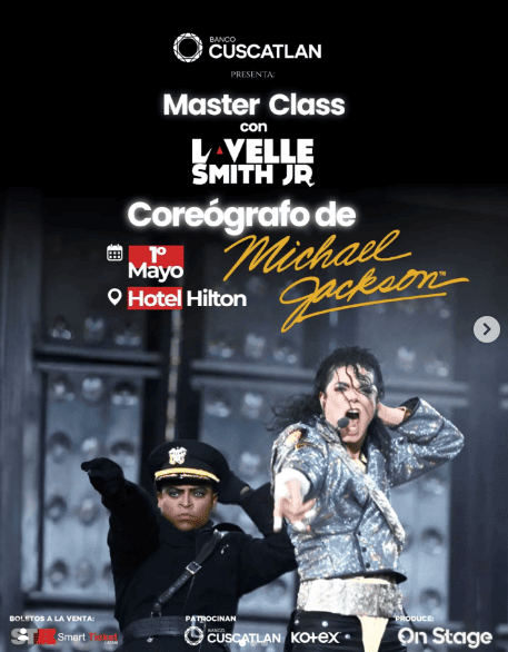  Lavelle Smith Jr. coreógrafo de Michael Jackson 👑✨ En El Salvador 