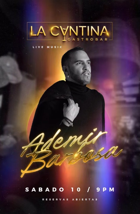 Ademir Barbosa en vivo 🔥🎶