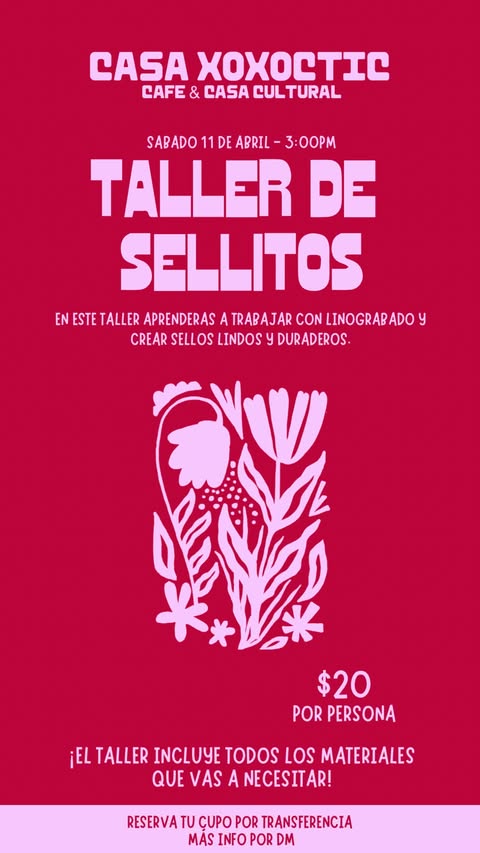 Taller de Sellitos ✨🖌️
