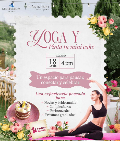 Yoga Y Pintura Tu Mini Cake
