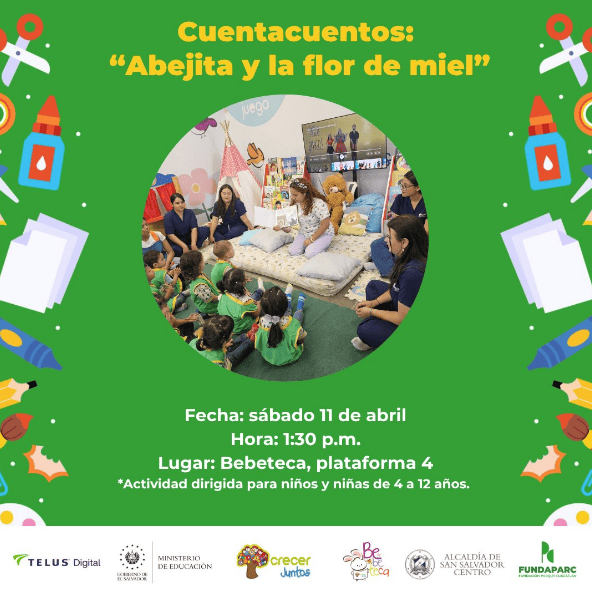 Cuentacuentos "Abejita y la flor de miel" 📚 