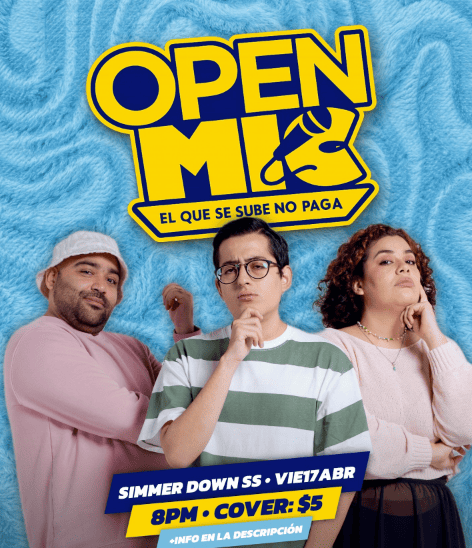 Segundo Open Mic del año!🤩🔥