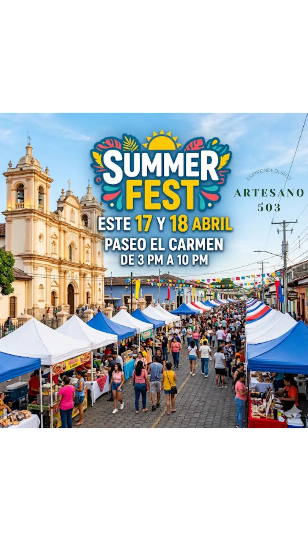 Summer Fest – Paseo El Carmen 🎉☀️