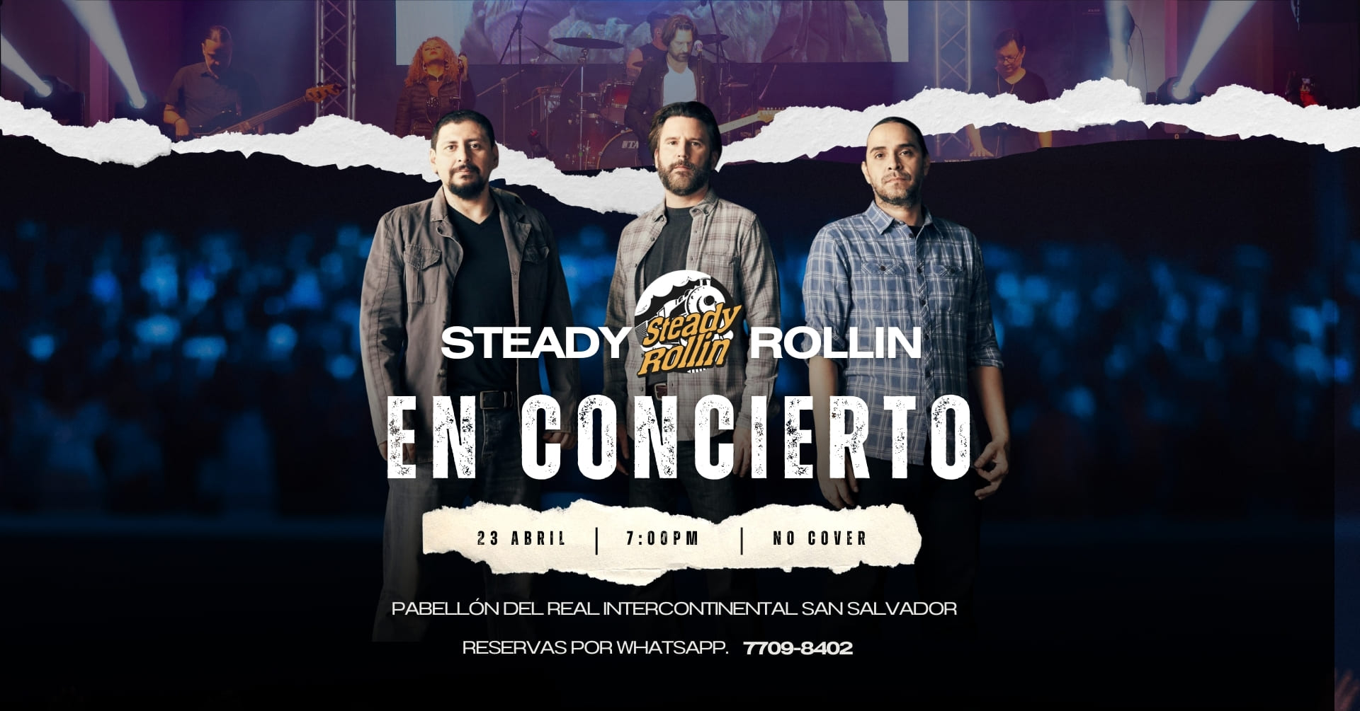 Steady Rollin en Concierto 🔥🎸