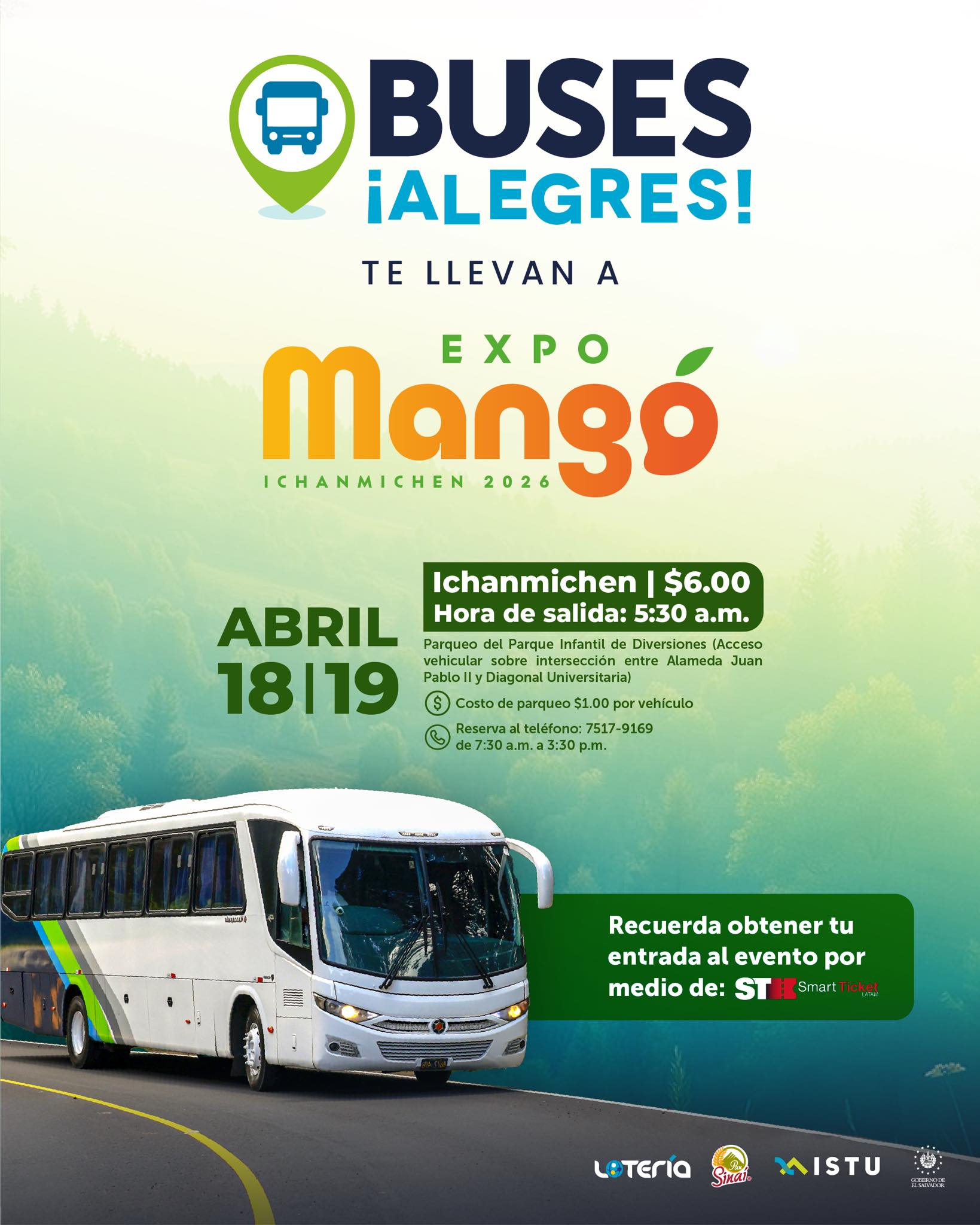 Los Buses Alegres te llevan a la Expo Mango! 🥭