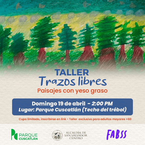  Taller: trazos libres, paisajes con yeso graso🎨🪴