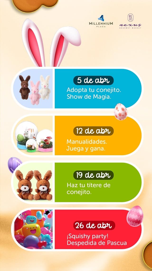¡Squishy Party! + Despedida de Pascua
