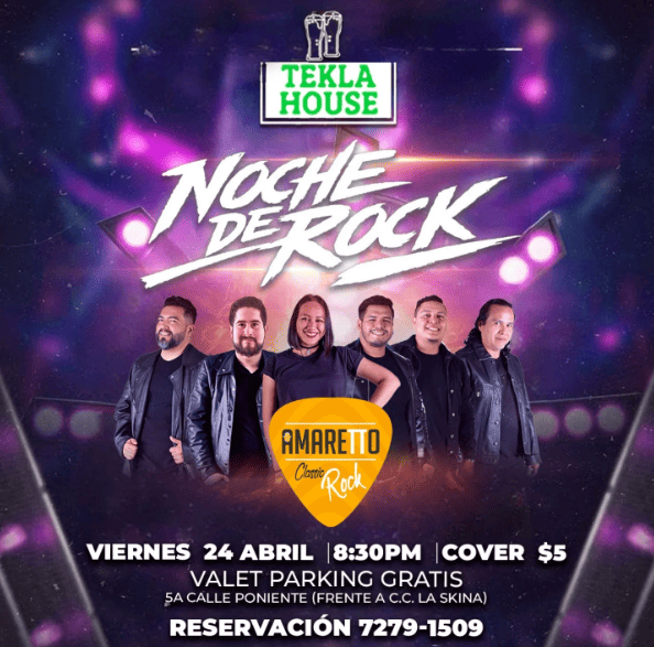 ¡Noche de Rock en Tekla House! 🎸🍻