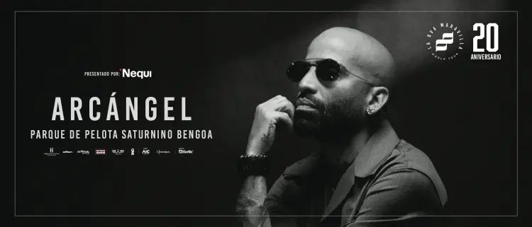 image of Concierto De Arcángel En El Salvador 2026❤️‍🔥