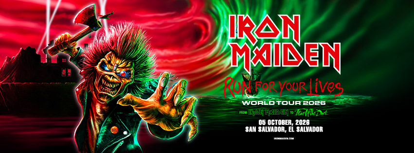 image of ¡Concierto De Iron Maiden El Salvador 2026!🇸🇻🤘🏽