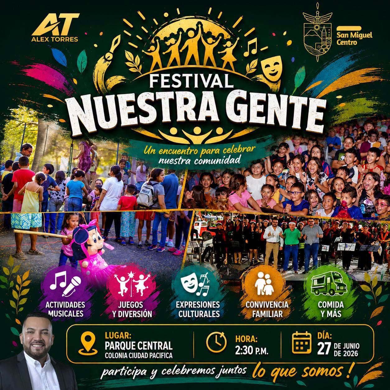 🎉 ¡El Festival Nuestra Gente llega a Ciudad Pacífica! 🎺🎻✨