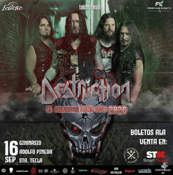Destruction El Salvador Latin Tour 2026